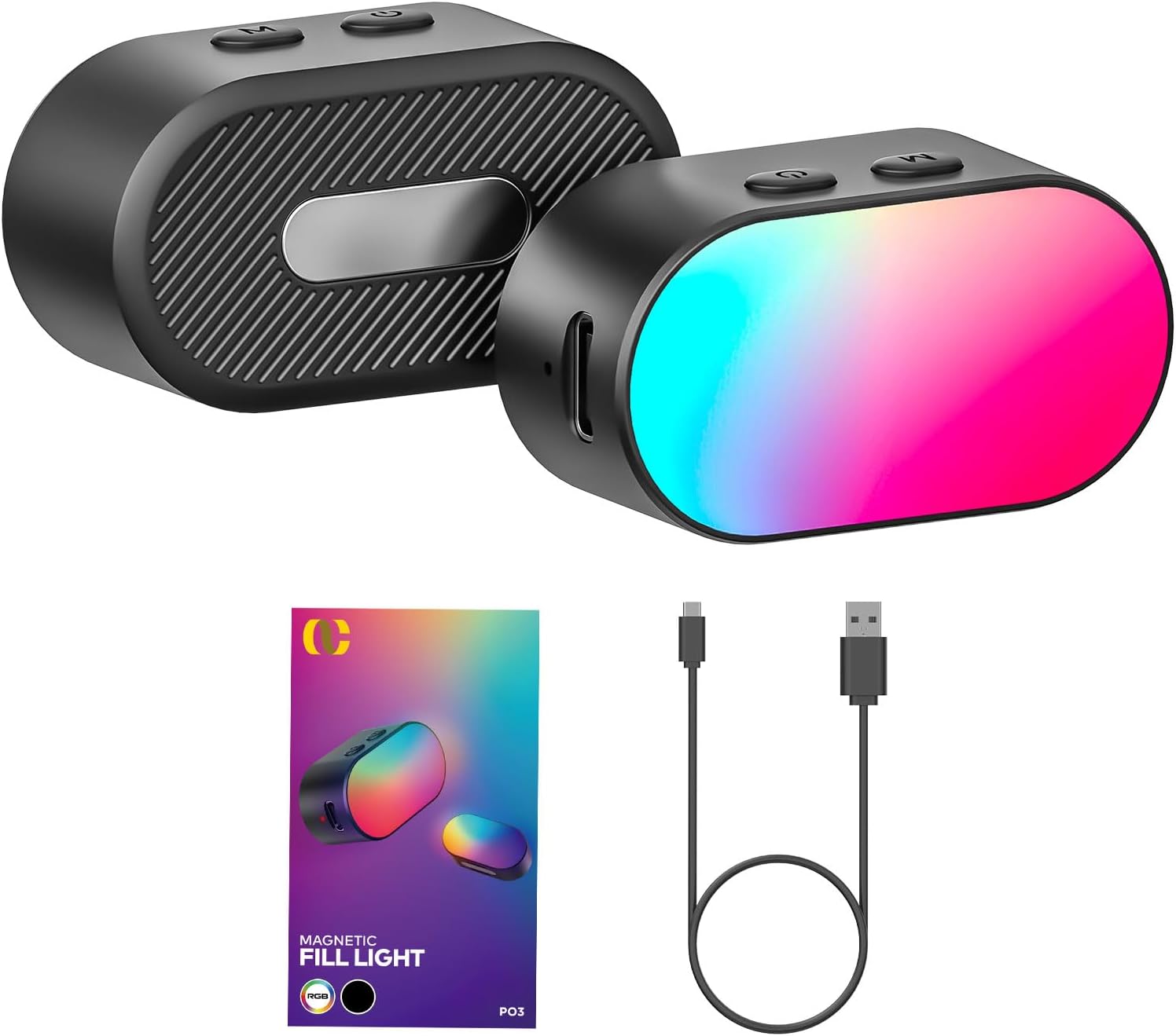 Quality Photography Lighting - AOCHUAN Mini RGB магнитный заполняющий светильник
