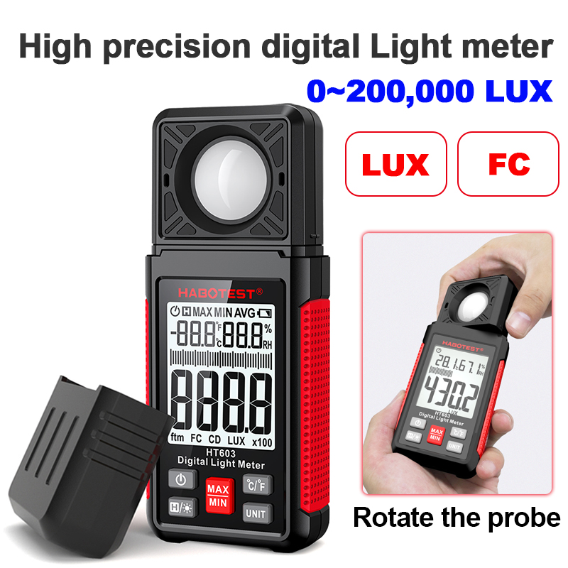 Photography Lighting Portable - Цифровой люксметр HT603 0~200 000 люкс