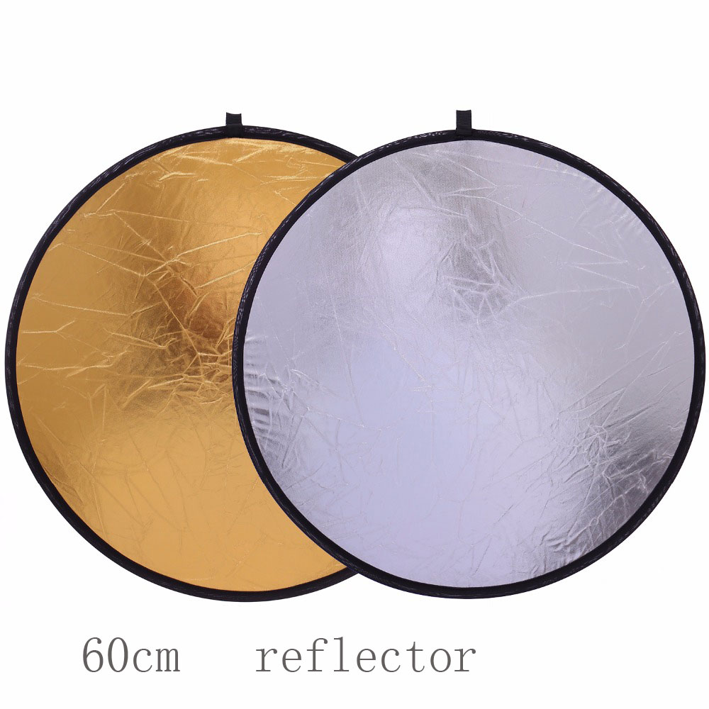 Reflector Disc Silver - 60 см 2в1 ручной многоскладной портативный