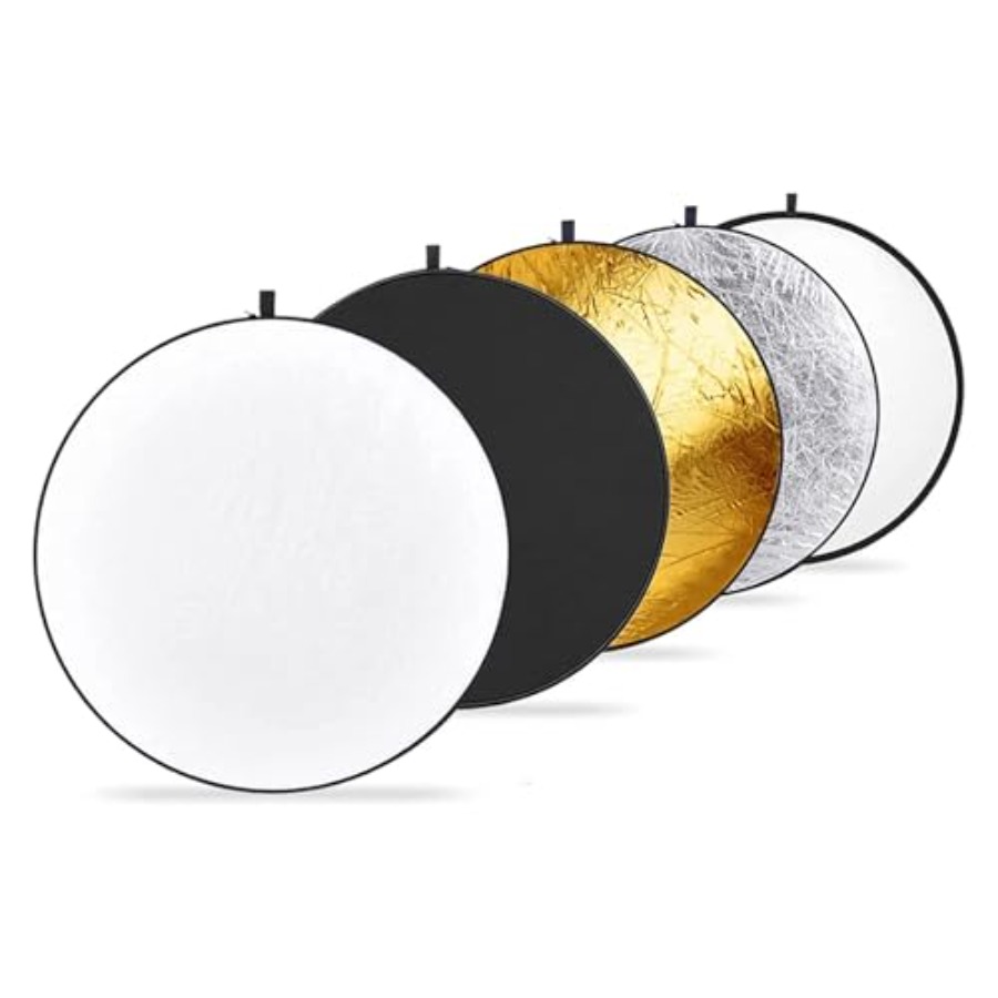 Reflector Disc Silver - 51-дюймовый/130-сантиметровый светоотражающий диффузор 5 в 1,