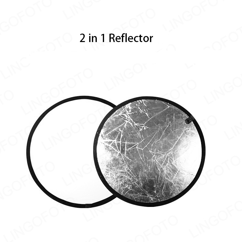 Reflector Disc Silver - Складной круглый светоотражатель для студийного освещения