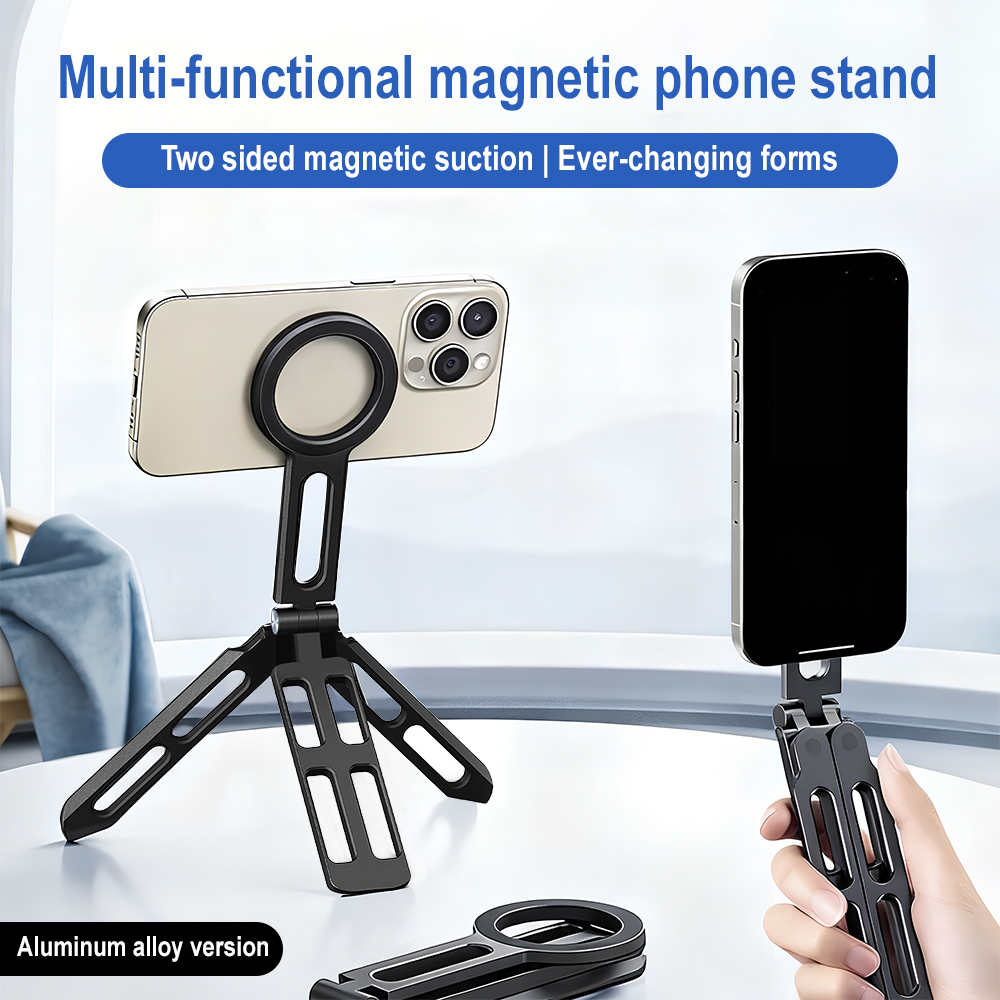 Photography Lighting Portable - Магнитный держатель для телефона с четырехосевой