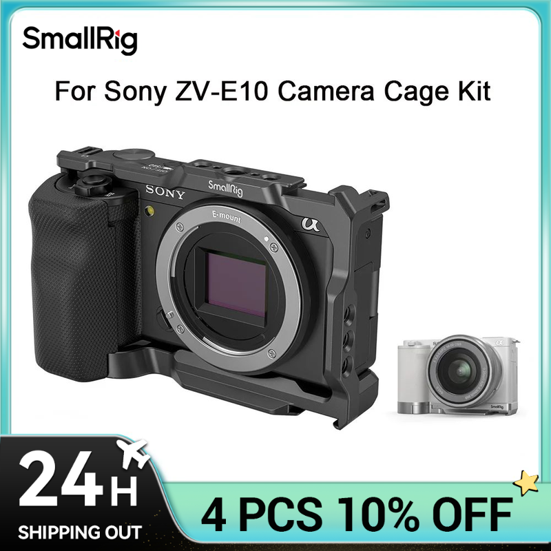 Sony Camera A6400 - Клетка SmallRig для камеры Sony ZVE10