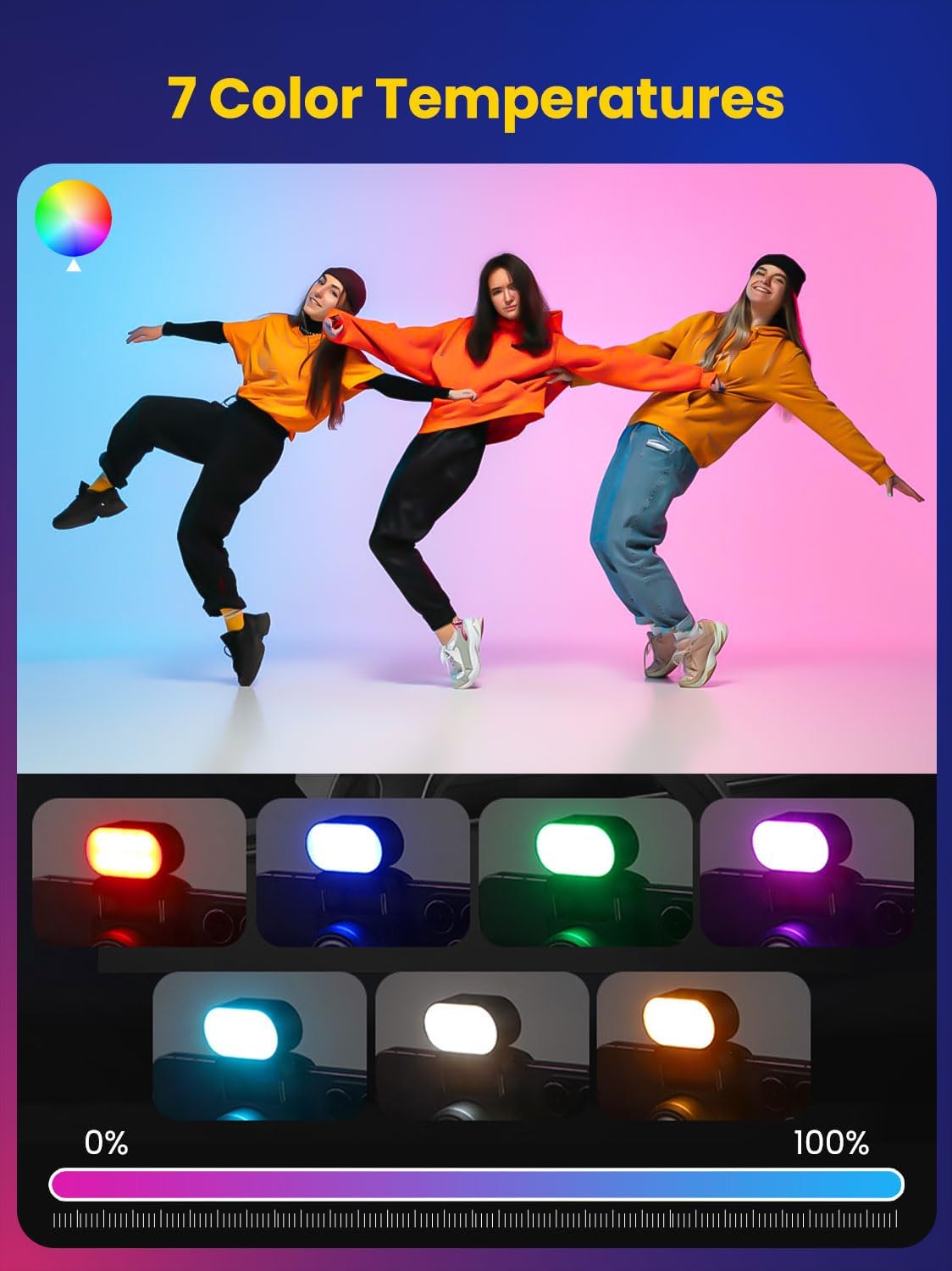AOCHUAN Mini RGB магнитный зап – обзор и цена Quality Photography Lighting