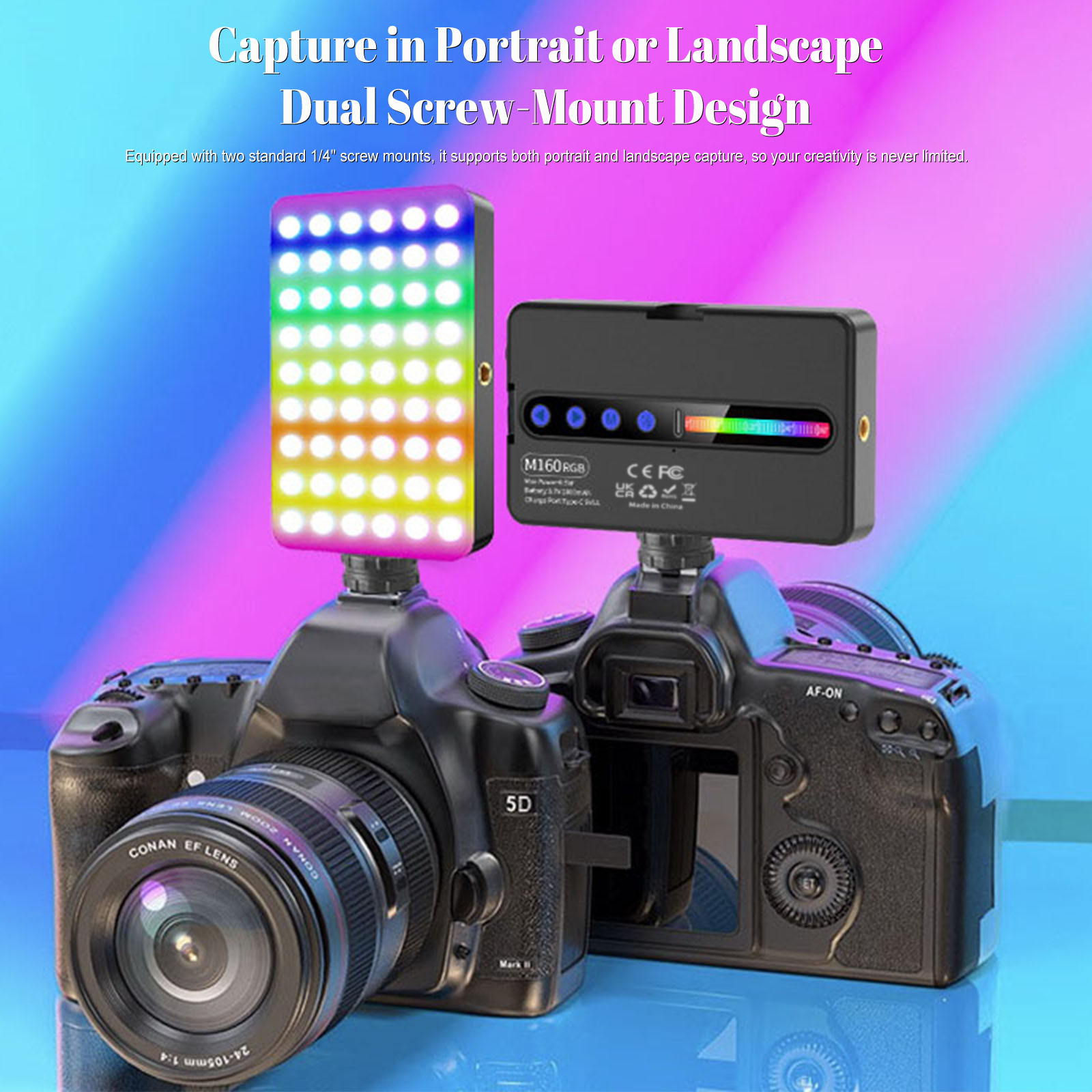 Светодиодный RGB-видеосвет 6,5 – обзор и цена Photography Lighting Types