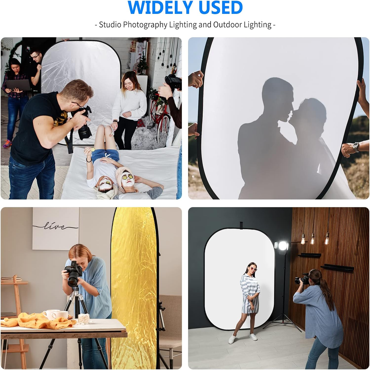 Светоотражатель для фотографии – обзор и цена Reflector Disc Silver