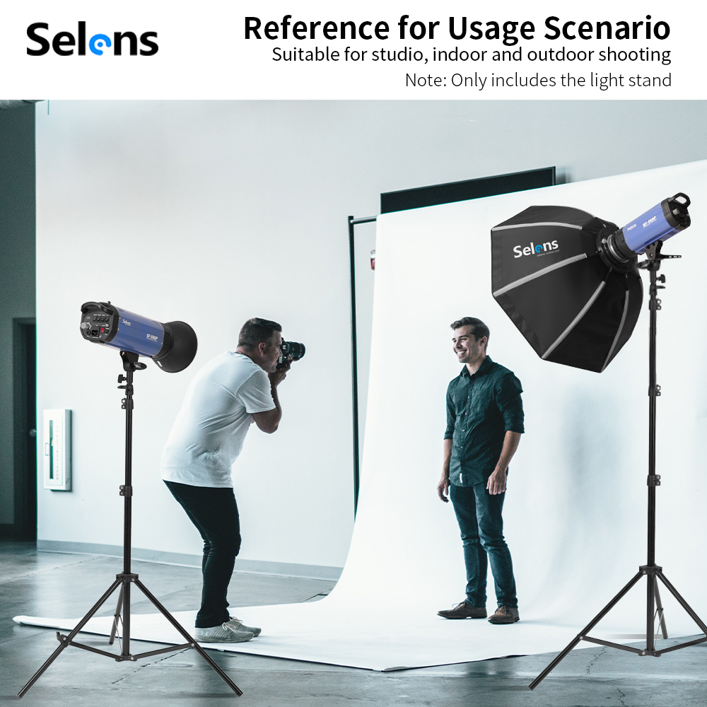 Штатив-стойка Selens 2.2~3.95м – обзор и цена Photography Lighting For Products