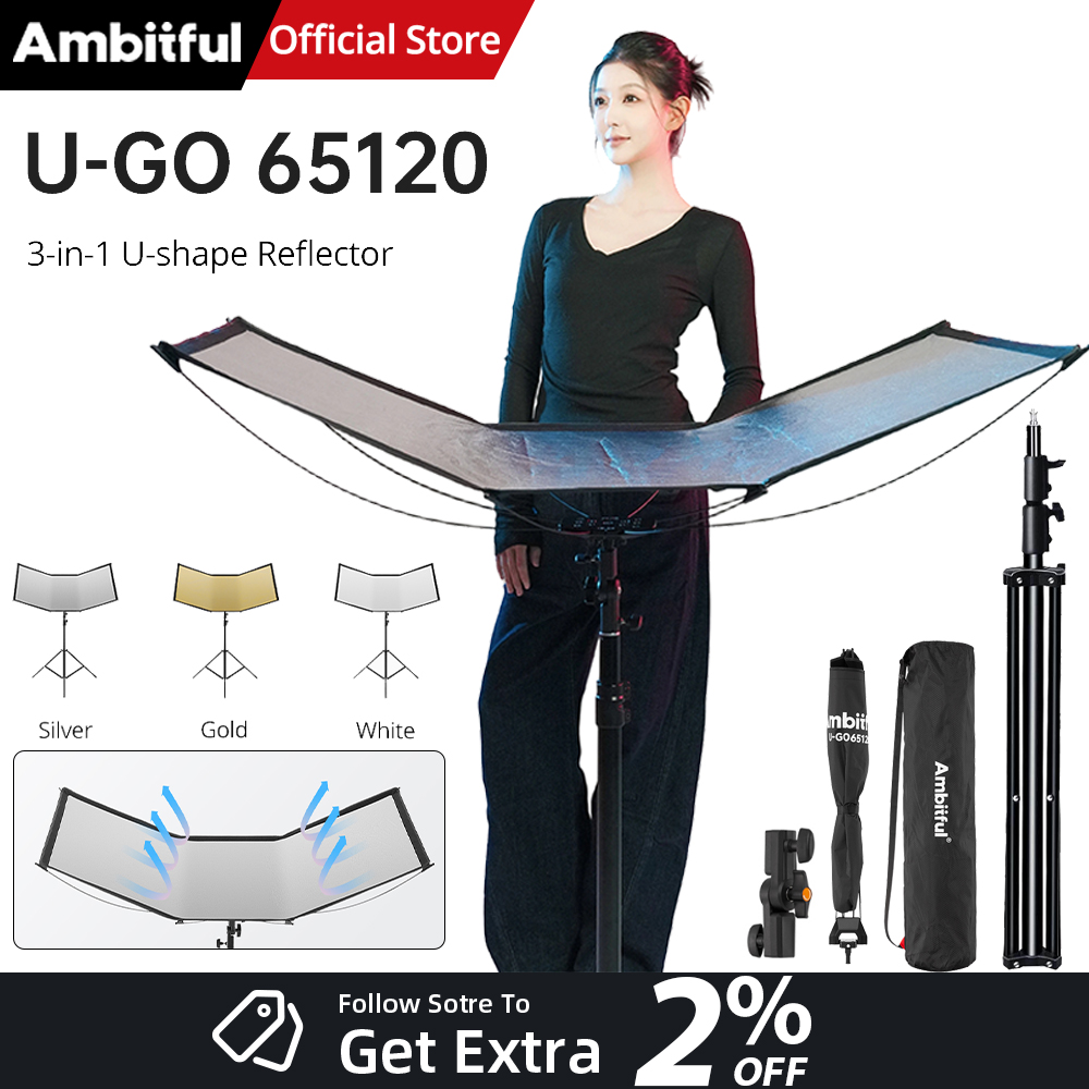 AMBITFUL 3в1 U-образный диффуз – обзор и цена Photography Lighting Types