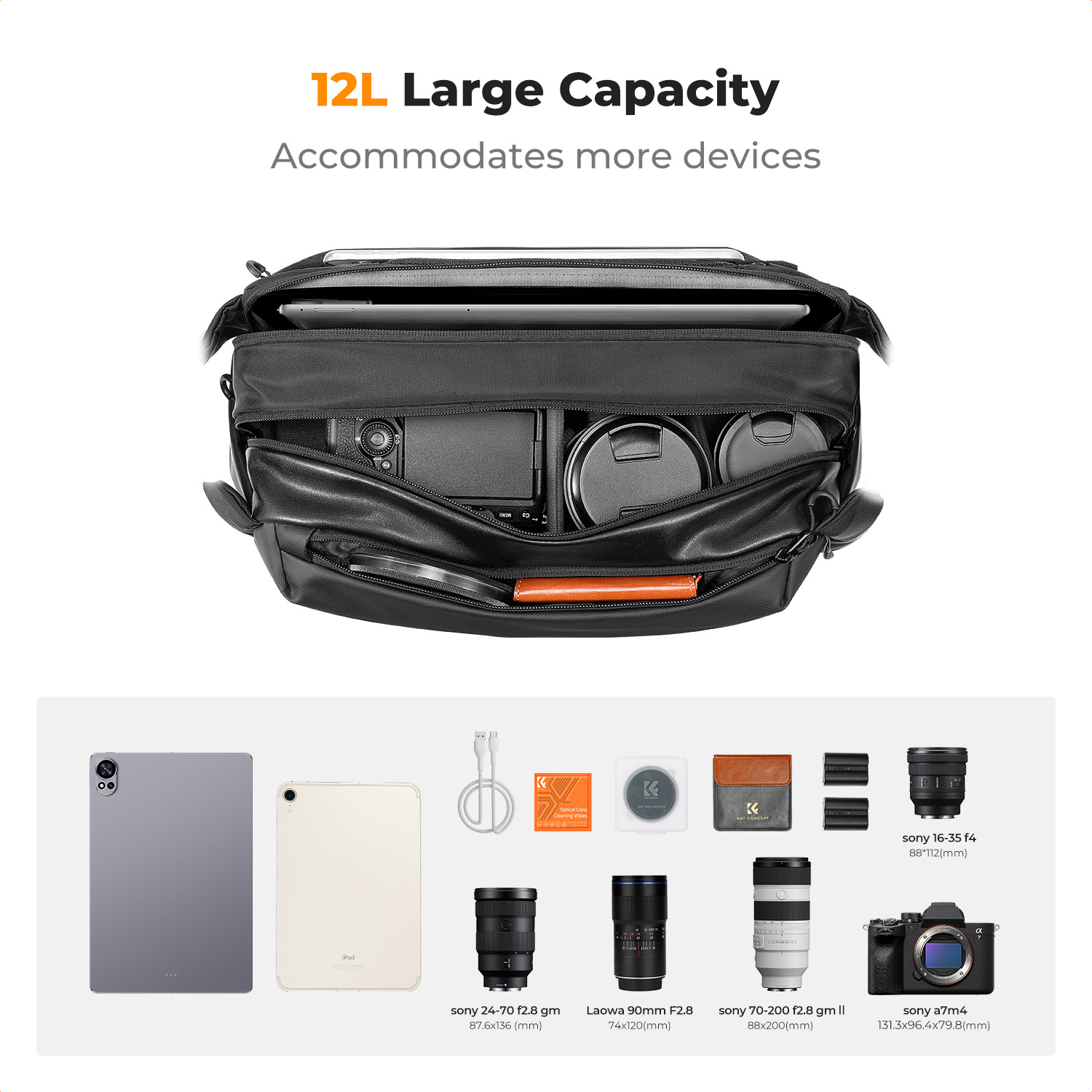Сумка-слинг для фотоаппарата K – обзор и цена Photography Lighting Equipment Bags