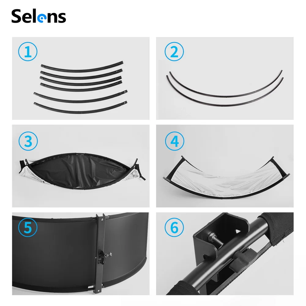 Selens 4-в-1 U-образный 105x26 – обзор и цена Photography Lighting Types