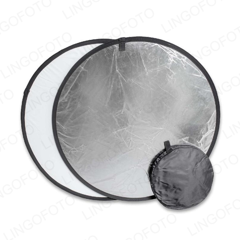 Складной круглый светоотражате – обзор и цена Reflector Disc Silver