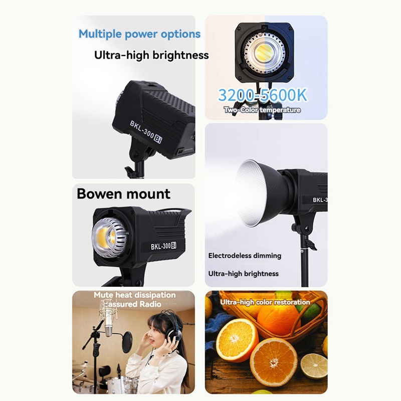 300W Bi LED видеосвет, постоян – обзор и цена Photography Of Lighting